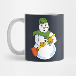 Snowman Plumber Mug